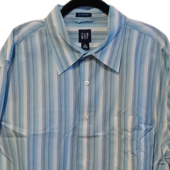 GAP Men's Striped Shirt Size XL - Picture 2 of 6